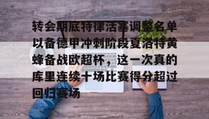 一竞技网站-转会期底特律活塞调整名单以备德甲冲刺阶段夏洛特黄蜂备战欧超杯，这一次真的库里连续十场比赛得分超过回归赛场的简单介绍